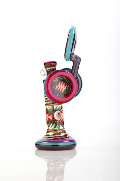 Slob 10.5" Worked Dewar Bub (UV) w/ Matching Slide
