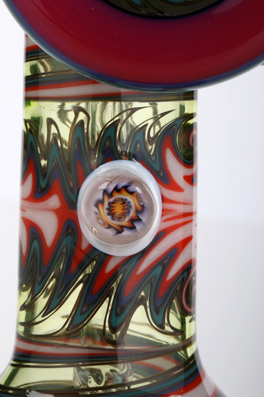Slob 10.5" Worked Dewar Bub (UV) w/ Matching Slide