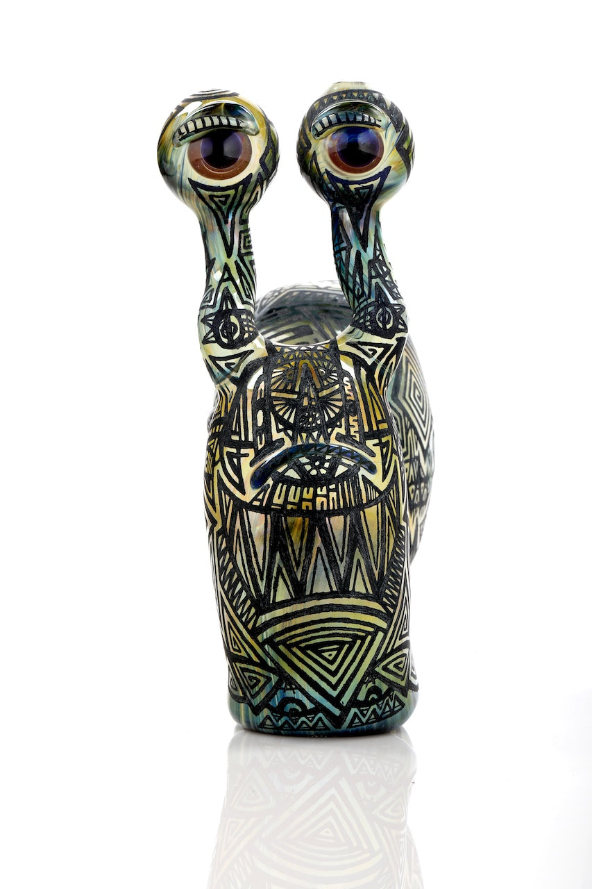 Dabber Jones x Sam Cloutier 2023 Fully Carved Gary the Snail Rig