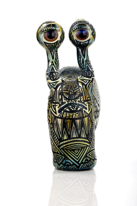 Dabber Jones x Sam Cloutier 2023 Fully Carved Gary the Snail Rig