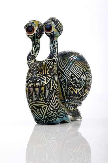 Dabber Jones x Sam Cloutier 2023 Fully Carved Gary the Snail Rig