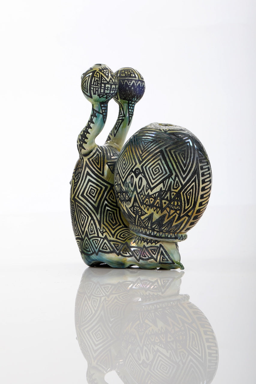 Dabber Jones x Sam Cloutier 2023 Fully Carved Gary the Snail Rig