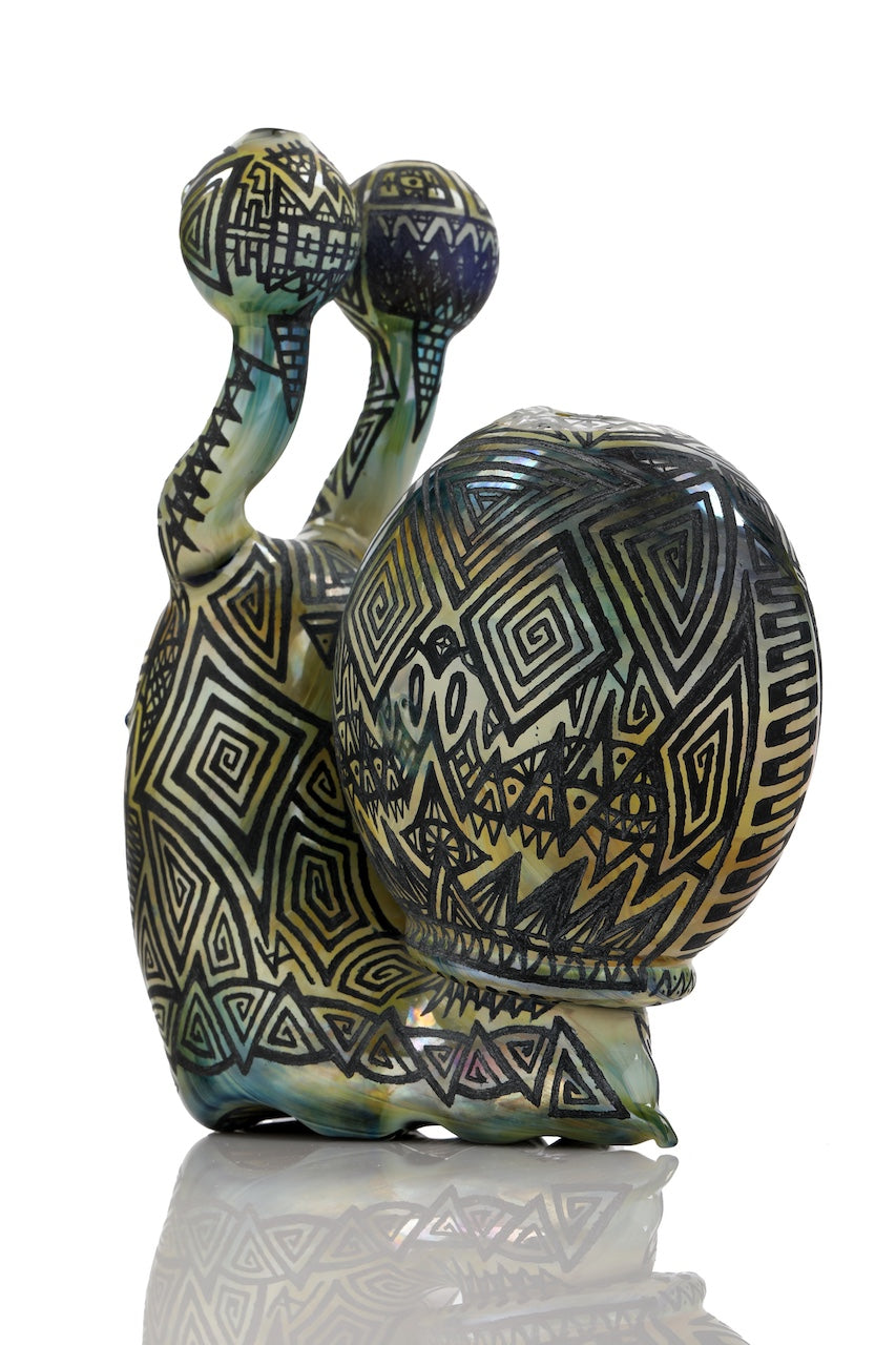 Dabber Jones x Sam Cloutier 2023 Fully Carved Gary the Snail Rig
