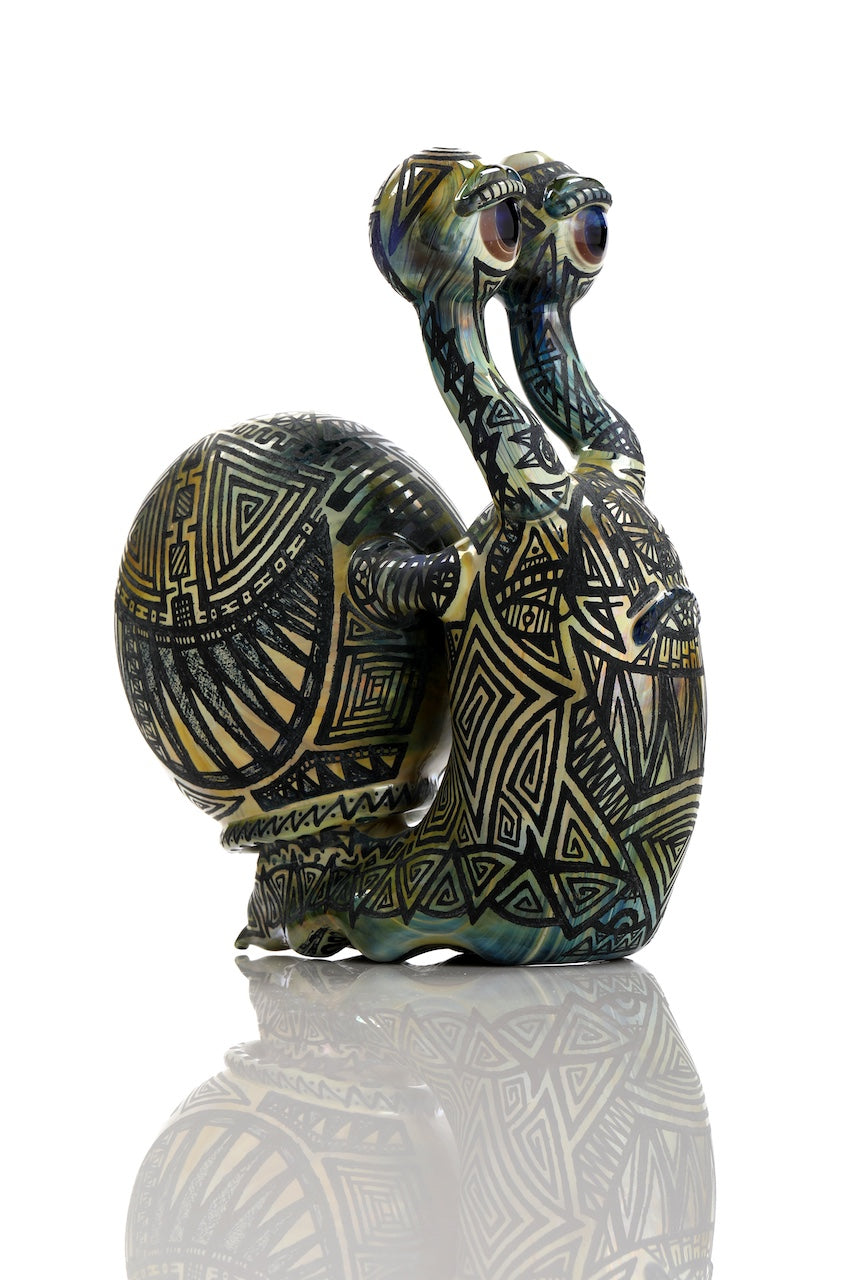 Dabber Jones x Sam Cloutier 2023 Fully Carved Gary the Snail Rig