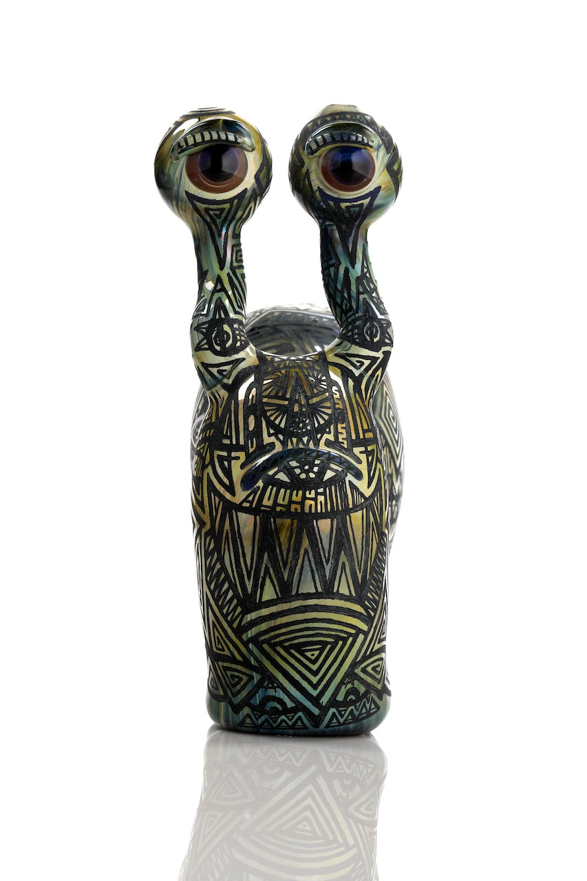 Dabber Jones x Sam Cloutier 2023 Fully Carved Gary the Snail Rig