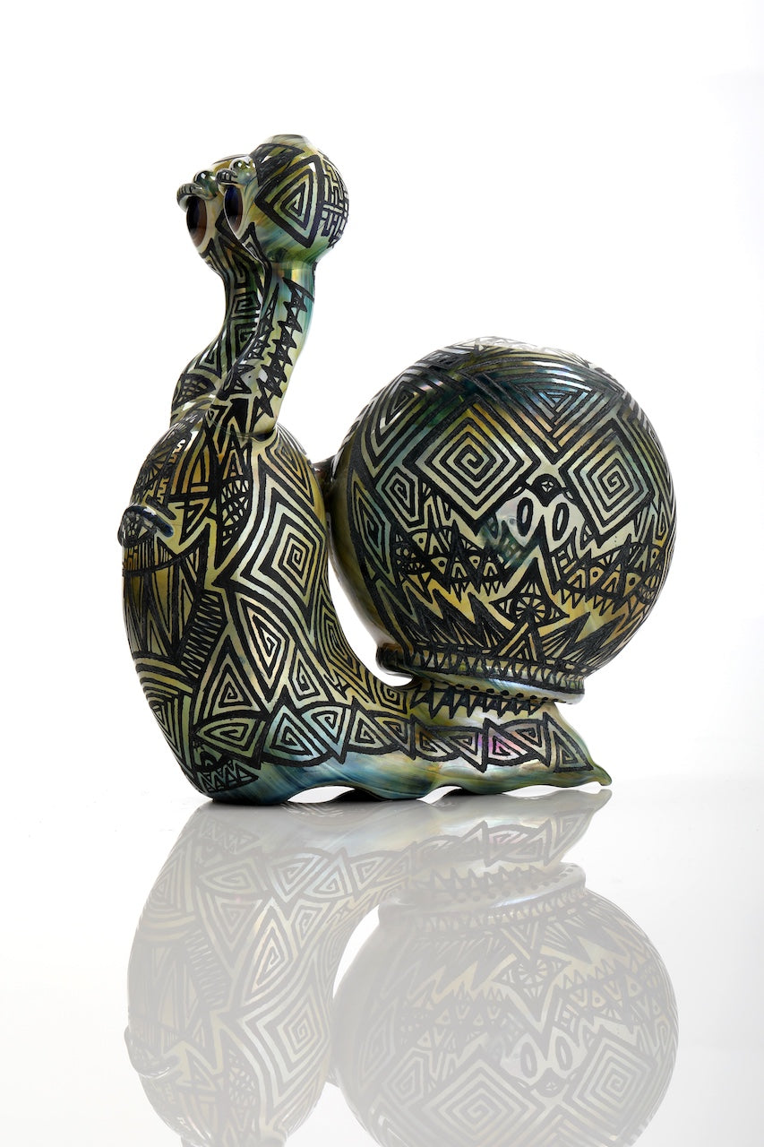 Dabber Jones x Sam Cloutier 2023 Fully Carved Gary the Snail Rig