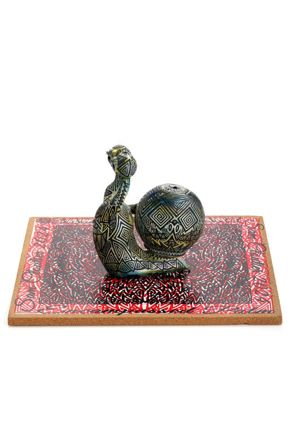 Dabber Jones x Sam Cloutier 2023 Fully Carved Gary the Snail Rig