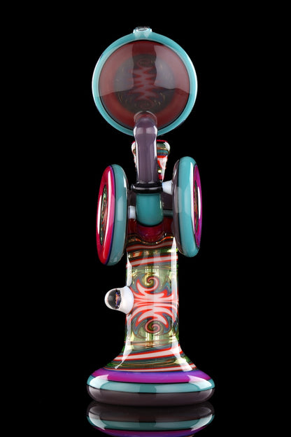 Slob 10.5" Worked Dewar Bub (UV) w/ Matching Slide