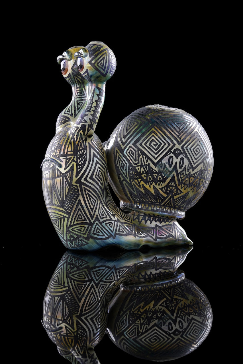 Dabber Jones x Sam Cloutier 2023 Fully Carved Gary the Snail Rig