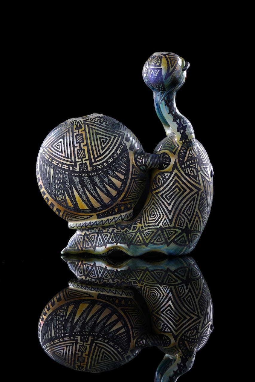Dabber Jones x Sam Cloutier 2023 Fully Carved Gary the Snail Rig