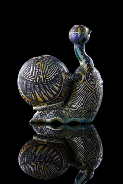 Dabber Jones x Sam Cloutier 2023 Fully Carved Gary the Snail Rig