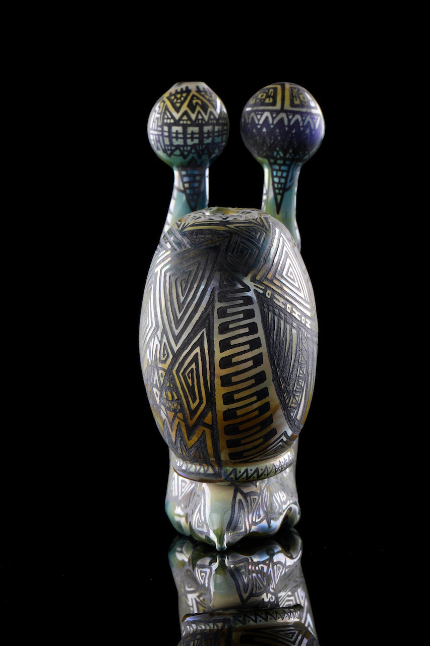 Dabber Jones x Sam Cloutier 2023 Fully Carved Gary the Snail Rig