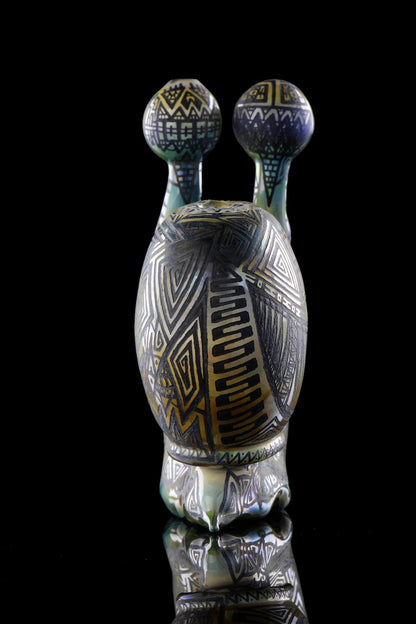 Dabber Jones x Sam Cloutier 2023 Fully Carved Gary the Snail Rig