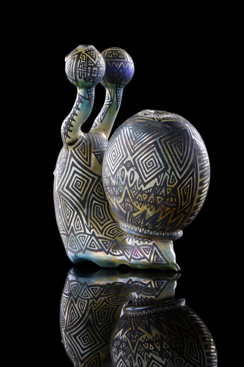 Dabber Jones x Sam Cloutier 2023 Fully Carved Gary the Snail Rig