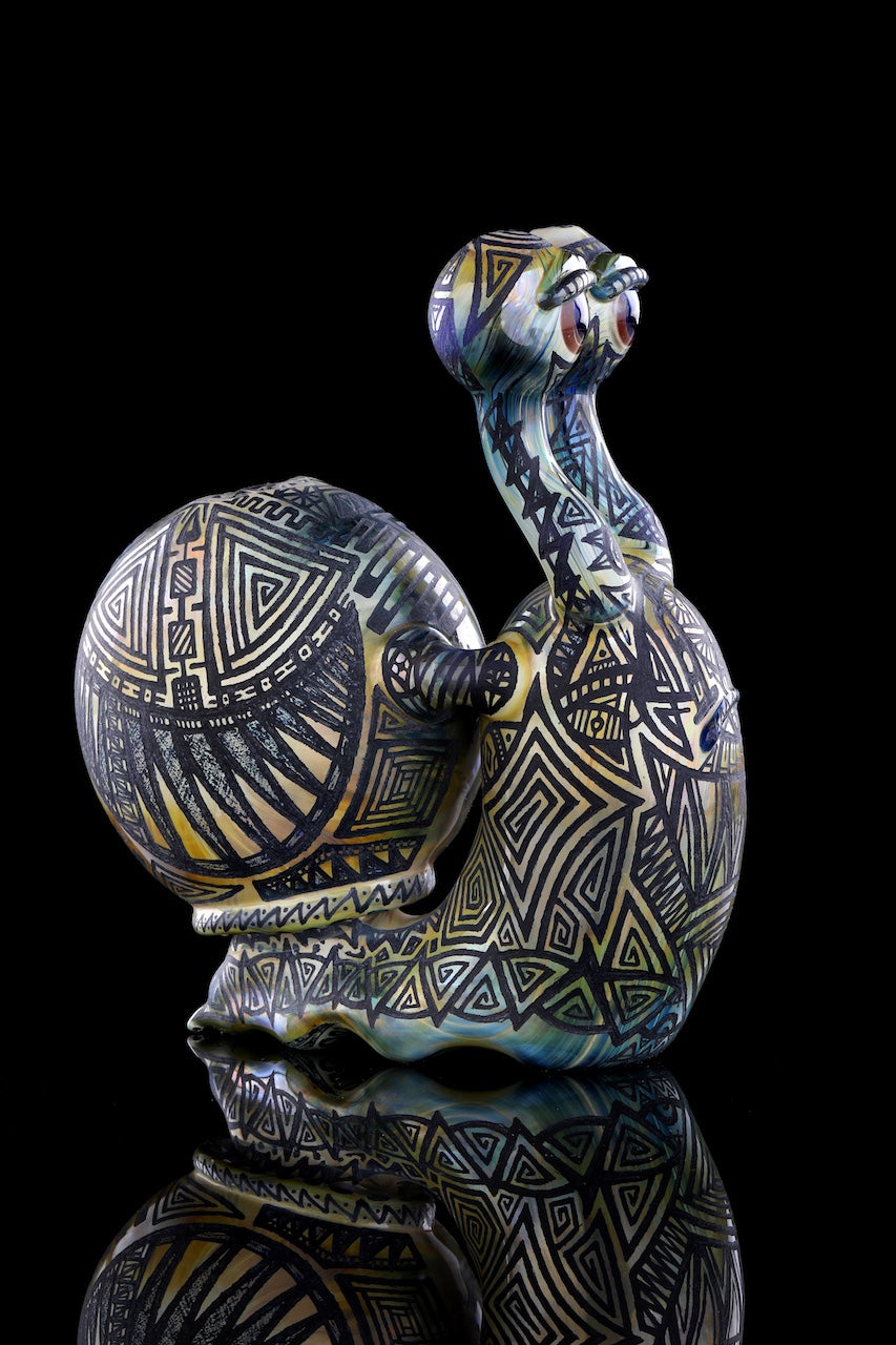 Dabber Jones x Sam Cloutier 2023 Fully Carved Gary the Snail Rig
