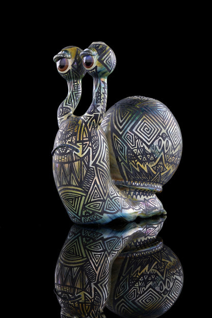 Dabber Jones x Sam Cloutier 2023 Fully Carved Gary the Snail Rig