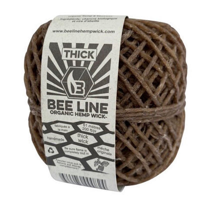 Hemp Wick Ball - 200ft