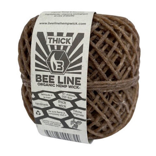Hemp Wick Ball - 200ft
