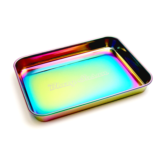Blazy Susan Rolling Trays - Stainless Steel