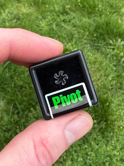 7.5mm Quartz Flakes™ by Black Market Glass