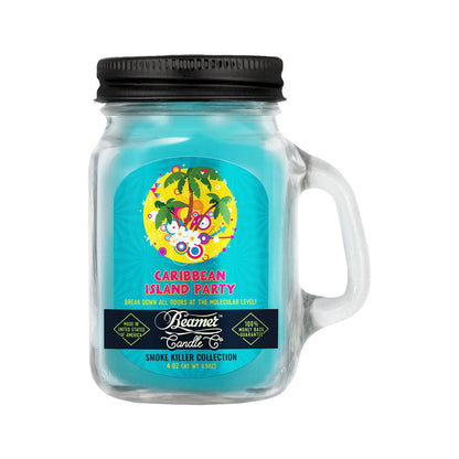 Mason Jar Candle | Caribbean Island Party