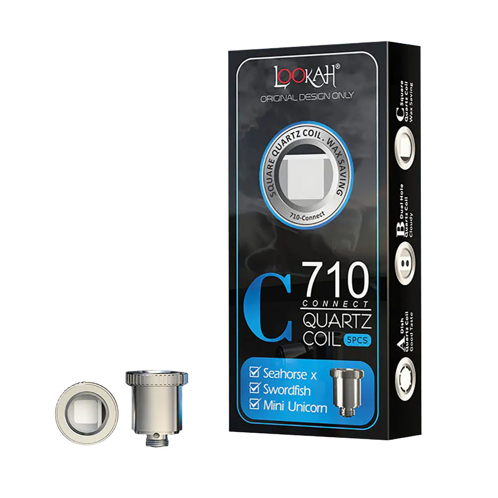 Seahorse 710 Connect Quartz Coil | Square