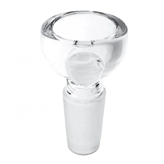 14mm Deep Dish Thick Funnel Bowl w/Marble