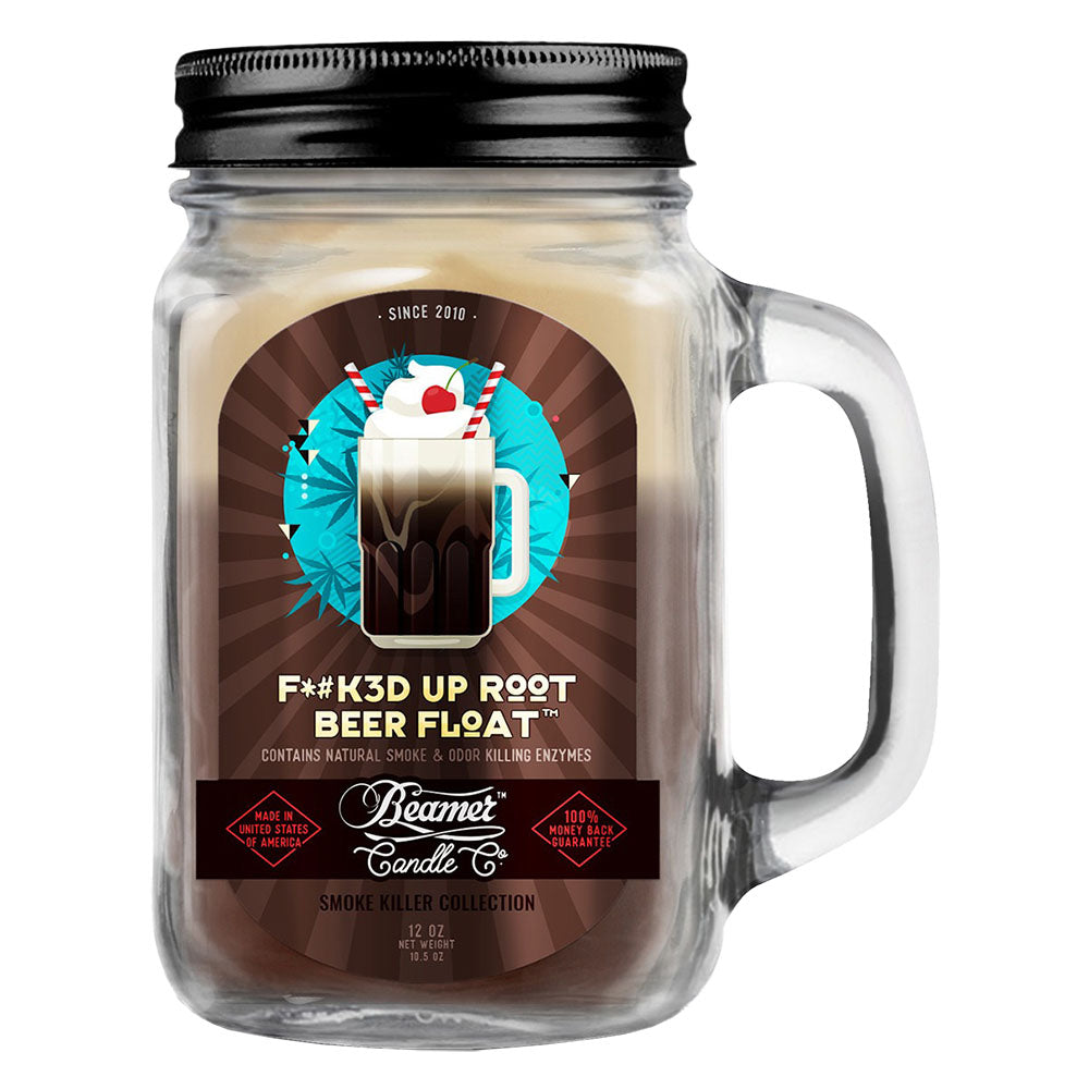 Mason Jar Candle | F*#K3D Up Root Beer Float