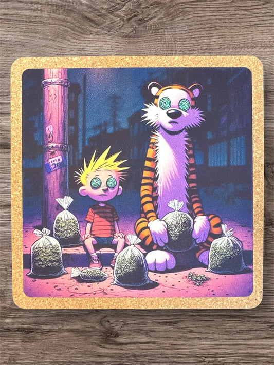 Mattitude Mats 7.25" Square- Definitely Not Catnip