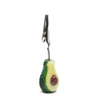 Empire Glassworks Avocado Roach Clip