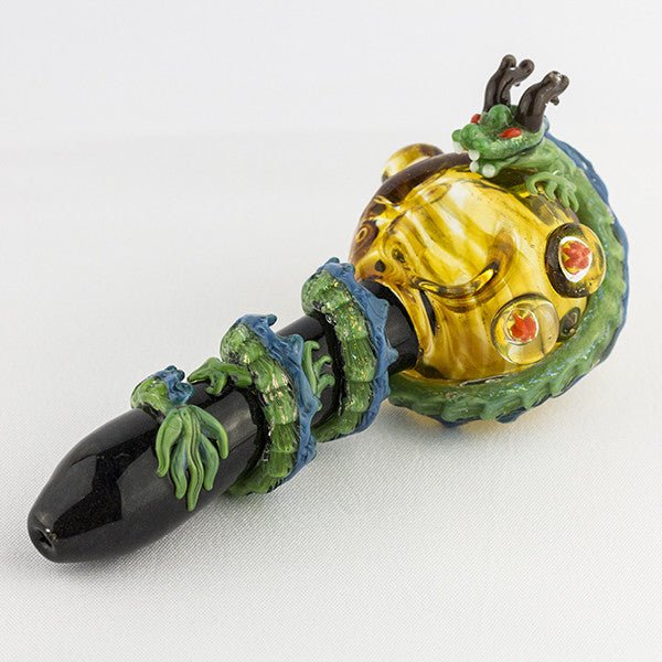 Empire Glassworks Dragon Sphere Large Spoon Pipe