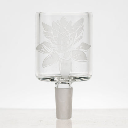 Empire Glassworks  Frosty Lotus Puffco Proxy 14m Glass Attachment