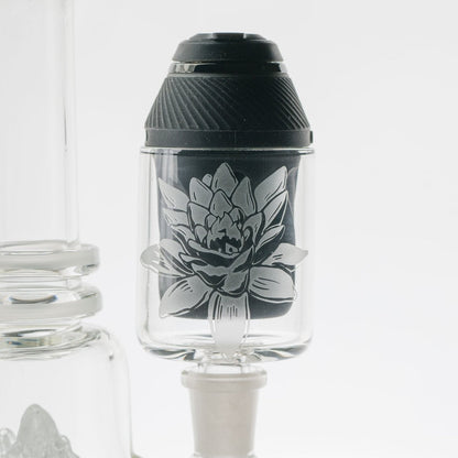 Empire Glassworks  Frosty Lotus Puffco Proxy 14m Glass Attachment