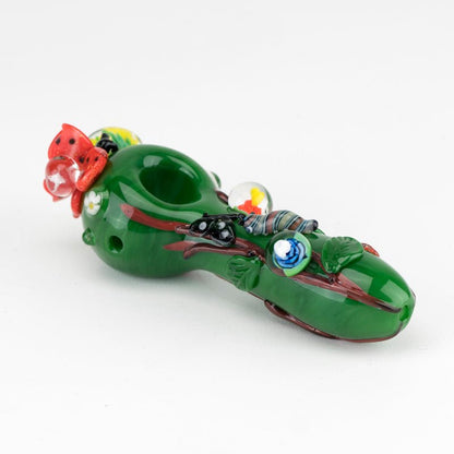 Empire Glassworks Garden Critters Small Spoon Pipe