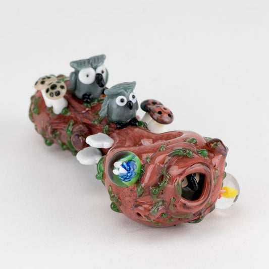 Empire Glassworks Hootie's Forest Small Spoon Pipe