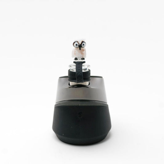 Empire Glassworks  Owl Puffco Peak Glass Carb Cap