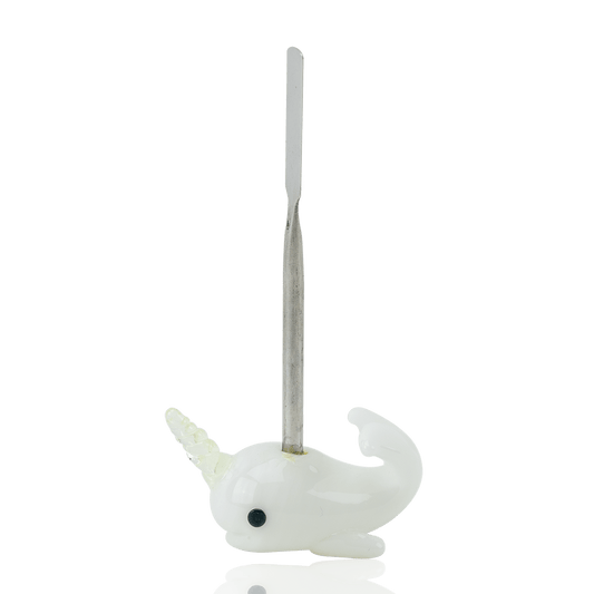 Empire Glassworks Radioactive Narwhal Dabber