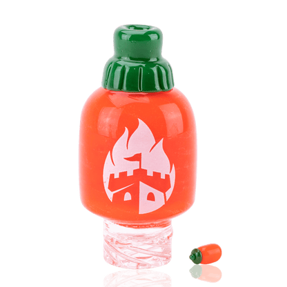 Empire Glassworks Sriracha Spinner Cap