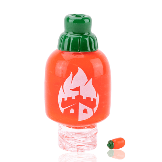 Empire Glassworks Sriracha Spinner Cap