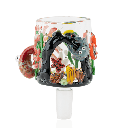 Empire Glassworks Under the Sea PuffCo Proxy 14m Glass Attachment