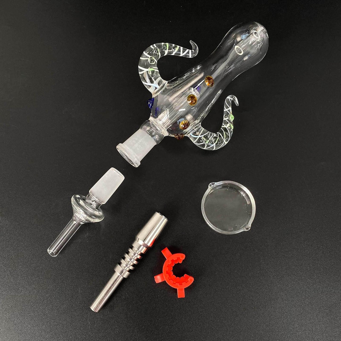 Glass Horn Dab Straw Kit