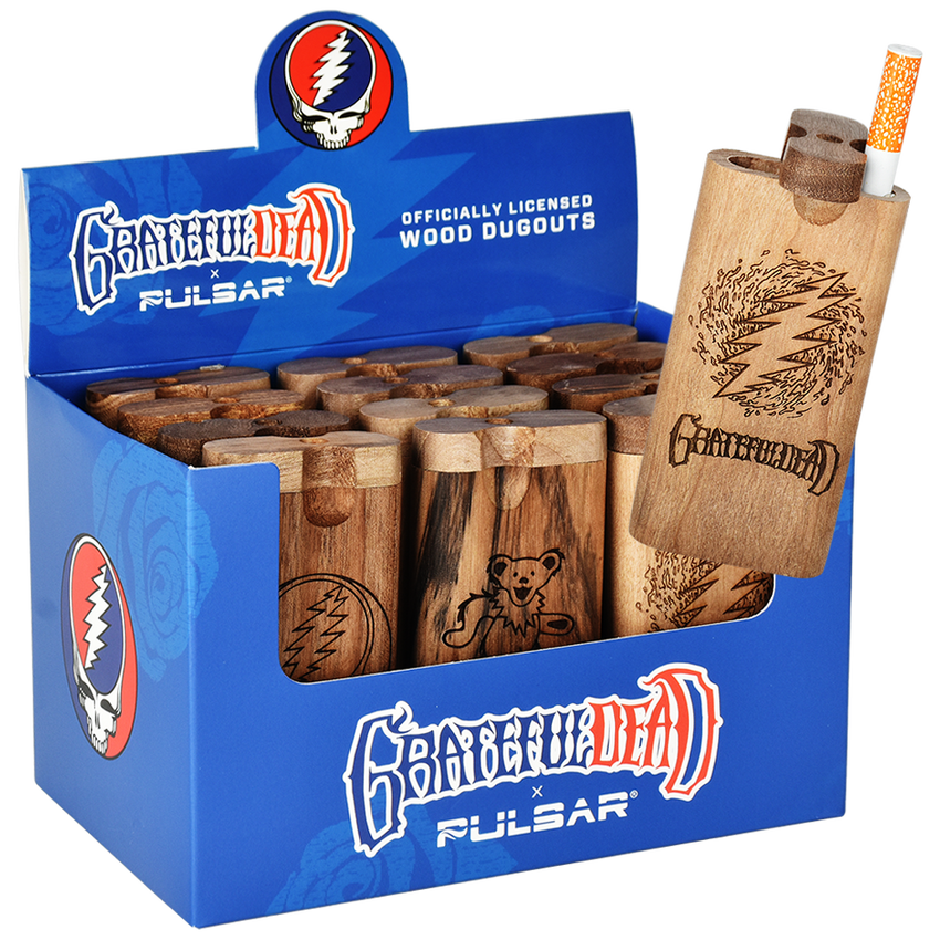 Grateful Dead x Pulsar Engraved Twist Top Wood Dugout