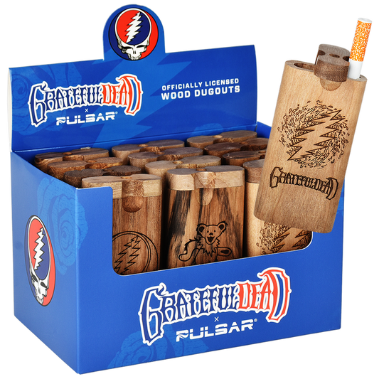 Grateful Dead x Pulsar Engraved Twist Top Wood Dugout