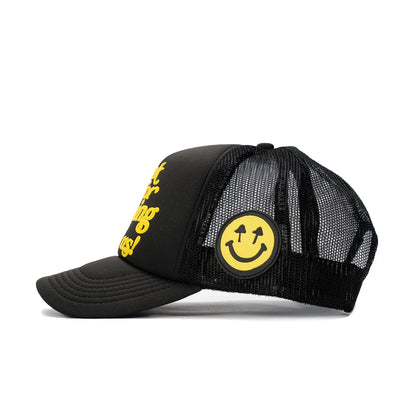 “THANK YOU FOR TRIPPING WITH US” ROAD TRIP COLLAB TRUCKER - BLACK
