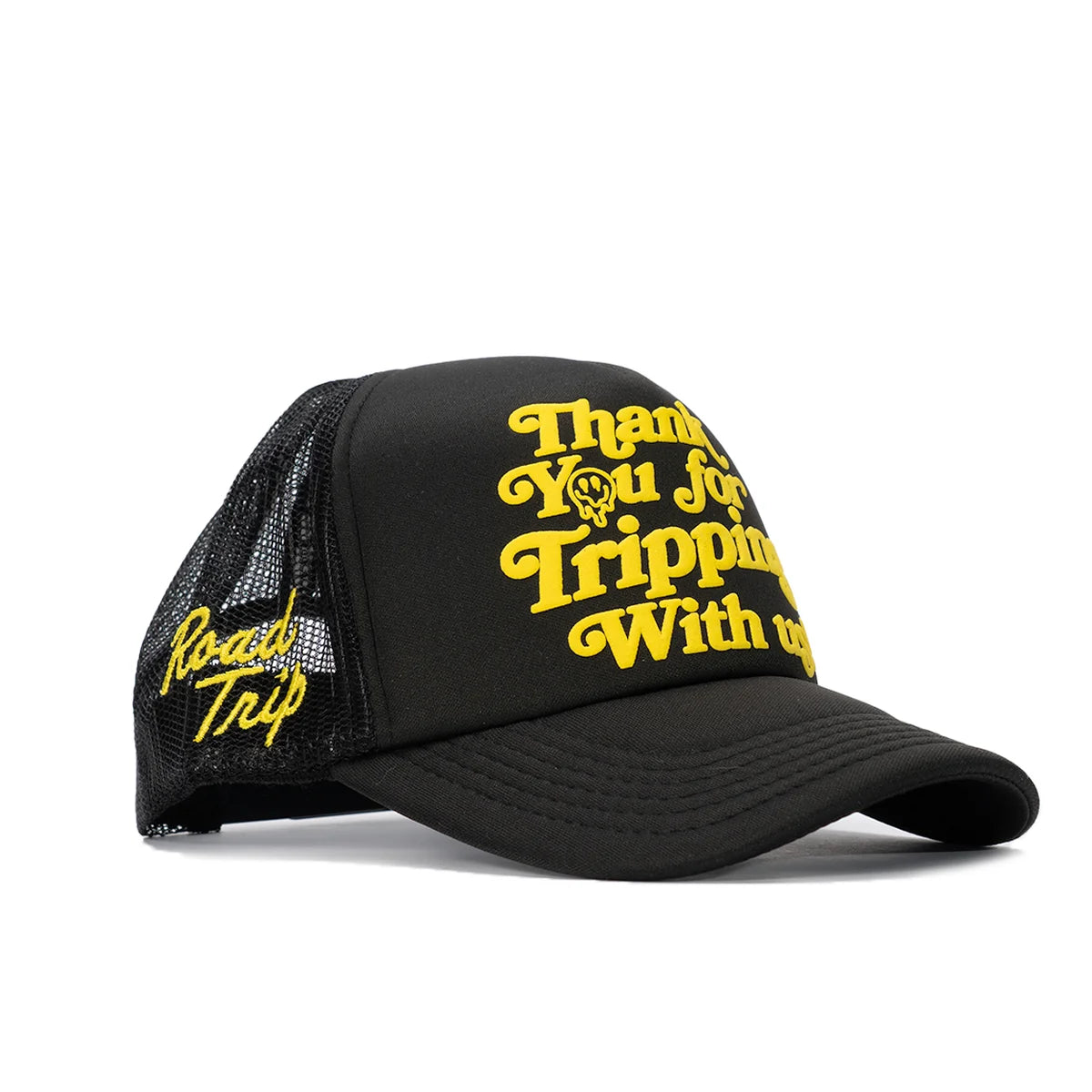 “THANK YOU FOR TRIPPING WITH US” ROAD TRIP COLLAB TRUCKER - BLACK