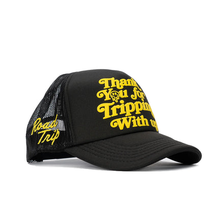 “THANK YOU FOR TRIPPING WITH US” ROAD TRIP COLLAB TRUCKER - BLACK