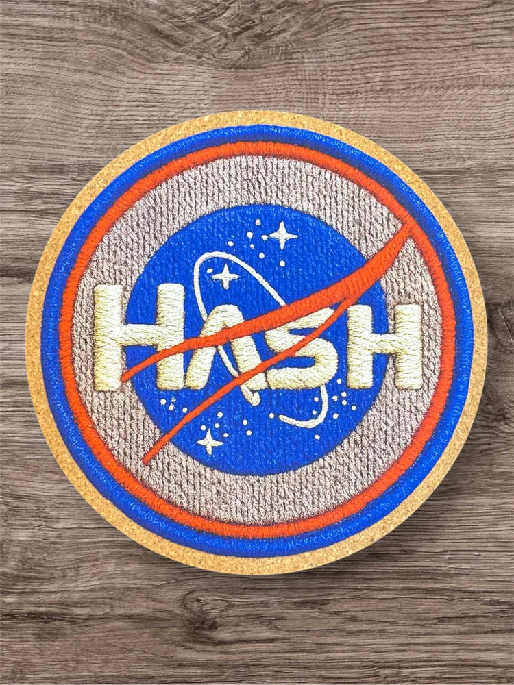 Mattitude Mats 7" Round- Hash Cadette Stitched Patch
