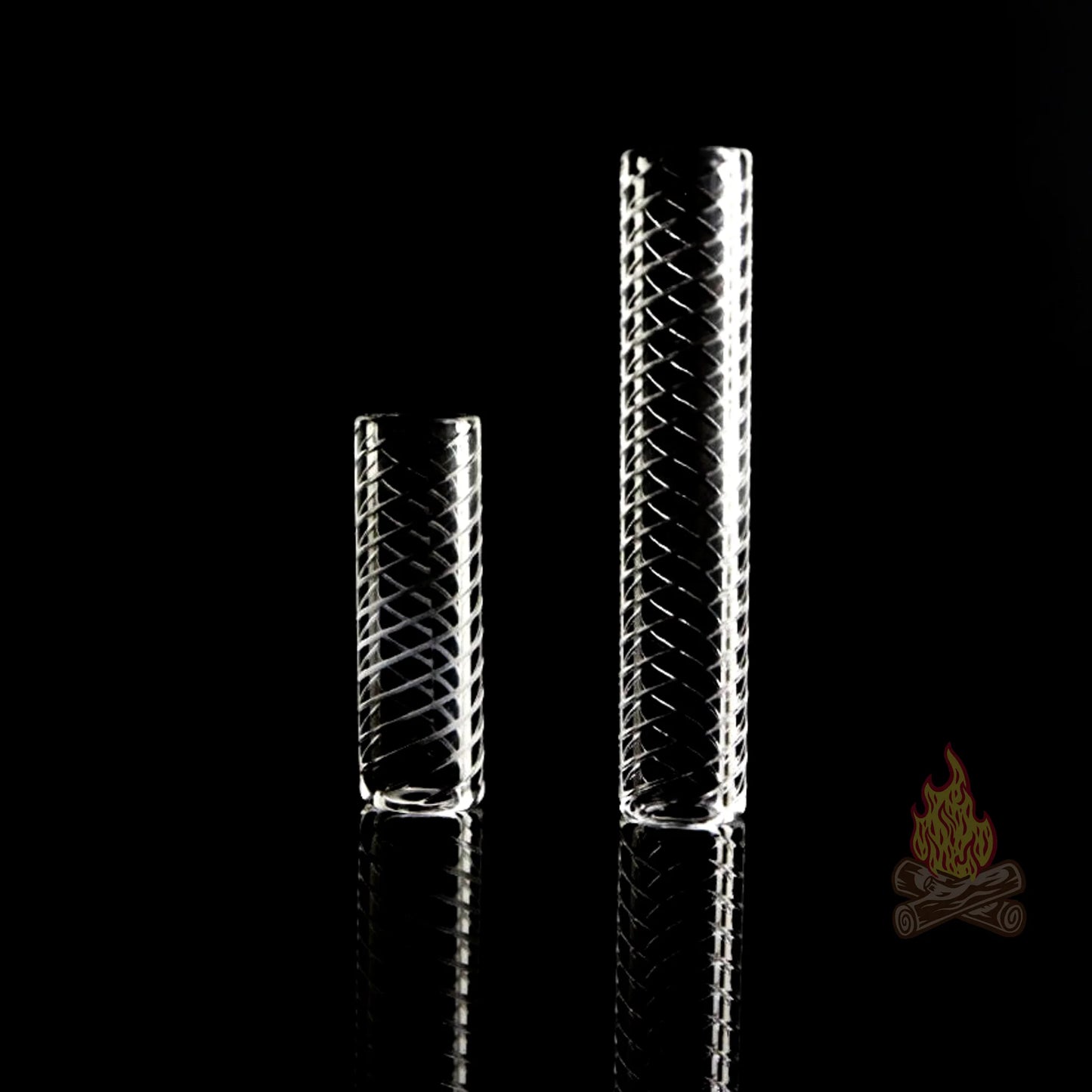 Hollow Quartz Pillars (Spiral)