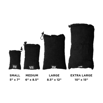 Padded Drawstring Pouches