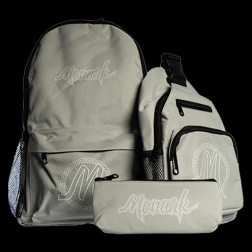 Monark Backpack, Sling Bag, and Pipe Pouch Set